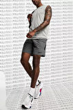 Nike Pro Dri Fit Flex Rep 3.0 Unlined Training Erkek Şort Gri