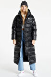 Nike Sportswear Down Fill Jacket Kaz Tüyü Geniş Kalıp Uzun Siyah Mont