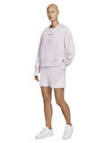Nike Sportswear Essential Collection Fleece Oversized Purple Kadın Sweatshirt Mor