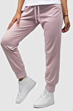 Nike Sportswear Essential Standart Fit Jersy Pants İnce Rahat Kalıp Pembe Eşofman Altı