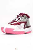 Jordan Zion 1 Unisex Basketbol Ayakkabısı Beyaz Metalik Gümüş