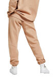 Nike Sportswear Loose Fit Pant Bol ve Uzun Kesim Sütlü Kahve Eşofman Altı