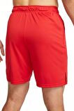 Nike Dri Fit Knith Shorts 9 inch Red Örgü Erkek Antrenman Koşu Şortu Kırmızı 