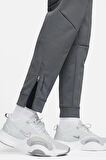 Nike Training Pro Sphere Therma Fit Jogger Fermuar Cepli Erkek Eşofman Altı Gri