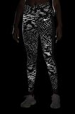 Nike Fast Dri Fit Running Reflective Reflektörlü Toparlayıcı Siyah Tayt
