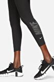 Nike One Diamond Shine 7/8 Leggins 2 Cepli Yapay Elmaslı Toparlayıcı Tayt