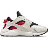 Nike Air Huarache Sneaker Unisex Gerçek Deri Tekstil Beyaz Spor Ayakkabı 