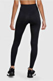 Nike One Performance Leggings Dri-Fit Toparlayıcı İç Cepli Siyah Tayt