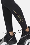 Nike One Performance Leggings Dri-Fit Toparlayıcı İç Cepli Siyah Tayt