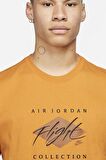 Nike Jordan Flight Collection Essentials Erkek Tişörtü Hardal