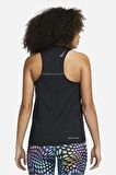 Nike Dri Fit ADV Run Division Running Reflector Tank Reflektörlü Kadın Atlet Siyah