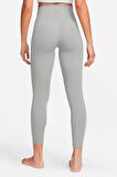 Nike Tight Fit High Rise 7/8 Leggings iç cepli Yüksek Belli Toparlayıcı Tayt Gri