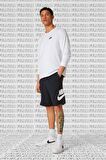 Nike Sportswear Club Futura French Terry Alumni Short Erkek Şort Siyah