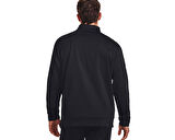Under Armour Ua Armour Fleece 1/4 Zip Erkek Günlük Uzun Kollu Tişört 1373358-001 Siyah