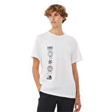 Salomon Logo Combo Ss W Kadın T-Shirt LC2233000 Beyaz
