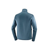 Salomon Sntıal Mıdfleece Fz M Erkek Ceket LC2329000 Mavi