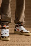 Nike Air Force 1 Mid QS Leather Hakiki Deri Mücevher Ale Brown Kahverengi Sneaker Ayakkabı