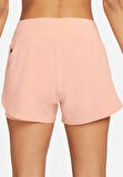 Nike Eclipse Flex 2 in 1 Running Shorts Taytlı Koşu Antrenman Şortu Pembe
