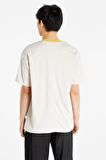 Nike Sportswear Style Essentials Çift Yönlü Tişört Krem Sarı