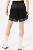Nike Jordan Essential Diamond Loose Fit Shorts Kadın Dokuma Geniş Kalıp Şort Siyah