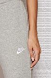 Nike Sportswear Essential Fleece Tight Pants Cepsiz Eşofman Altı Tayt Gri