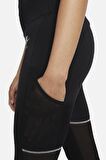 Nike Air Fold Over Waist High Rise 7/8 3Cepli Yüksek Belli Toparlayıcı Tayt DR