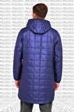 Nike Synthetic Midi Parka Jacket Navy ince Uzun Parka Ceket Mont Lacivert
