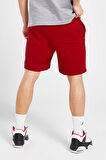 Nike Jordan Brooklyn Fleece Unisex Shorts Şardonlu Kalın Şort Kırmızı