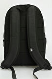 Nike Heritage Logo College and University Black Backpack 25 lt Günlük Okul Sırt Çantası Siyah