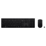 Lenovo 4X31R64349 Profesyonel Şarj Edilebilir, Bluetooth + Kablosuz (Mini Alıcı) Klavye ve Mouse Seti - Türkçe Q (179) (Al)