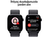 APPLE Watch Series 10 GPS 46mm Jet Black Aluminium Case with Ink Sport Loop