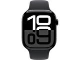 APPLE Watch Series 10 GPS + Cellular 42mm Jet Black Aluminium Case with Black Sport Band - S/M