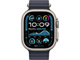APPLE Watch Ultra 2 GPS + Cellular 2024 49mm Natural Titanium Case with Navy Ocean Band