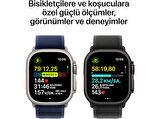 APPLE Watch Ultra 2 GPS + Cellular 2024 49mm Natural Titanium Case with Navy Ocean Band