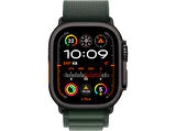 APPLE Watch Ultra 2 GPS + Cellular 2024 49mm Black Titanium Case with Dark Green Alpine Loop - Small