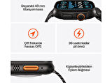 APPLE Watch Ultra 2 GPS + Cellular 2024 49mm Black Titanium Case with Black Trail Loop - M/L