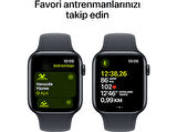 APPLE Watch SE GPS 2024 44mm Midnight Aluminium Case with Midnight Sport Band - M/L