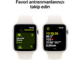 APPLE Watch SE GPS 2024 44mm Starlight Aluminium Case with Starlight Sport Band - M/L