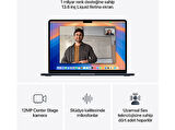APPLE MW123TU/A/MacBook Air/Apple M4 İşlemci (10 Çekirdek CPU- 8 Çekirdek GPU)/16GB RAM/256GB SSD/13.6"/Midnight