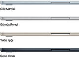 APPLE MC6L4TU/A/MacBook Air/Apple M4 İşlemci/(10 Çekirdek CPU-10 Çekirdek GPU)/ 24GB RAM/512GB SSD/15.3"/Midnight