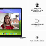 APPLE MC8G4TU/A/MacBook Air Apple M3 İşlemci (8 Çekirdek CPU-8 Çekirdek GPU)/16GB RAM/256GB SSD/13,6"/Space Grey