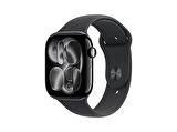 APPLE Watch Series 11 GPS 46mm Jet Black Aluminium Case with Black Sport Band - M/L MEUX4TU/A  