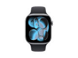 APPLE Watch Series 11 GPS 46mm Space Grey Aluminium Case with Black Sport Band - S/M   MEV04TU/A