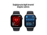 APPLE Watch Series 11 GPS 46mm Space Grey Aluminium Case with Black Sport Band - S/M   MEV04TU/A