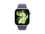APPLE Watch Series 11 GPS 46mm Silver Aluminium Case with Purple Fog Sport Band - M/L   MEVA4TU/A