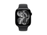 APPLE Watch Series 11 GPS 42mm Jet Black Aluminium Case with Black Sport Band - S/M   MEQT4TU/A