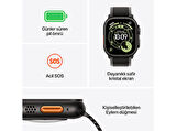 APPLE Watch Ultra 3 GPS + Cellular 49mm Black Titanium Case with Black Alpine Loop - Large MF0X4TU/A