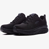 Skechers D'lux Walker - Get Oasis Memory Foam Mens Black Sneaker Hafızalı Taban Kadın Günlük Spor Ayakkabı Siyah