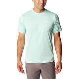 Columbia Columbıa Hıke Crew Erkek T-Shirt AO1419-325 Yeşil