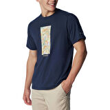 Sun Trek Erkek Mavi Outdoor T-Shirt AO0806-472